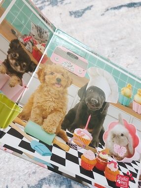 💜5/$25💜 500pc Cupcake Puppy Bunny Jigsaw Puzzle